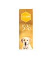 Huile de CBD 5% Spécial pour chien