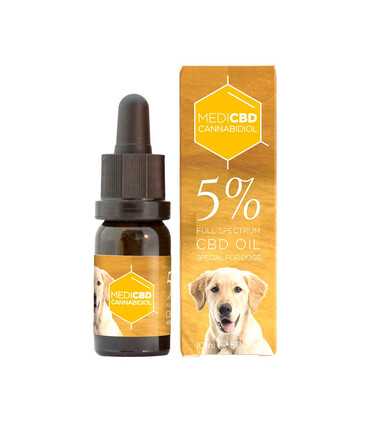 Huile de CBD 5% Spécial pour chien