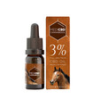 Huile de CBD 3% pour chevaux 10 ml