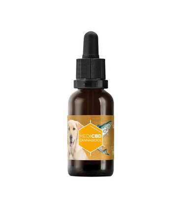 Huile de CBD 10% pour chien goût Saumon 30ml