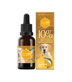 Huile de CBD 10% pour chien goût Saumon 30ml